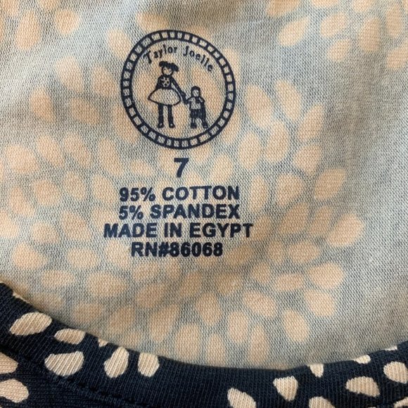 Taylor Joelle tutu dress with Mums print - size 7 - Picture 2 of 2